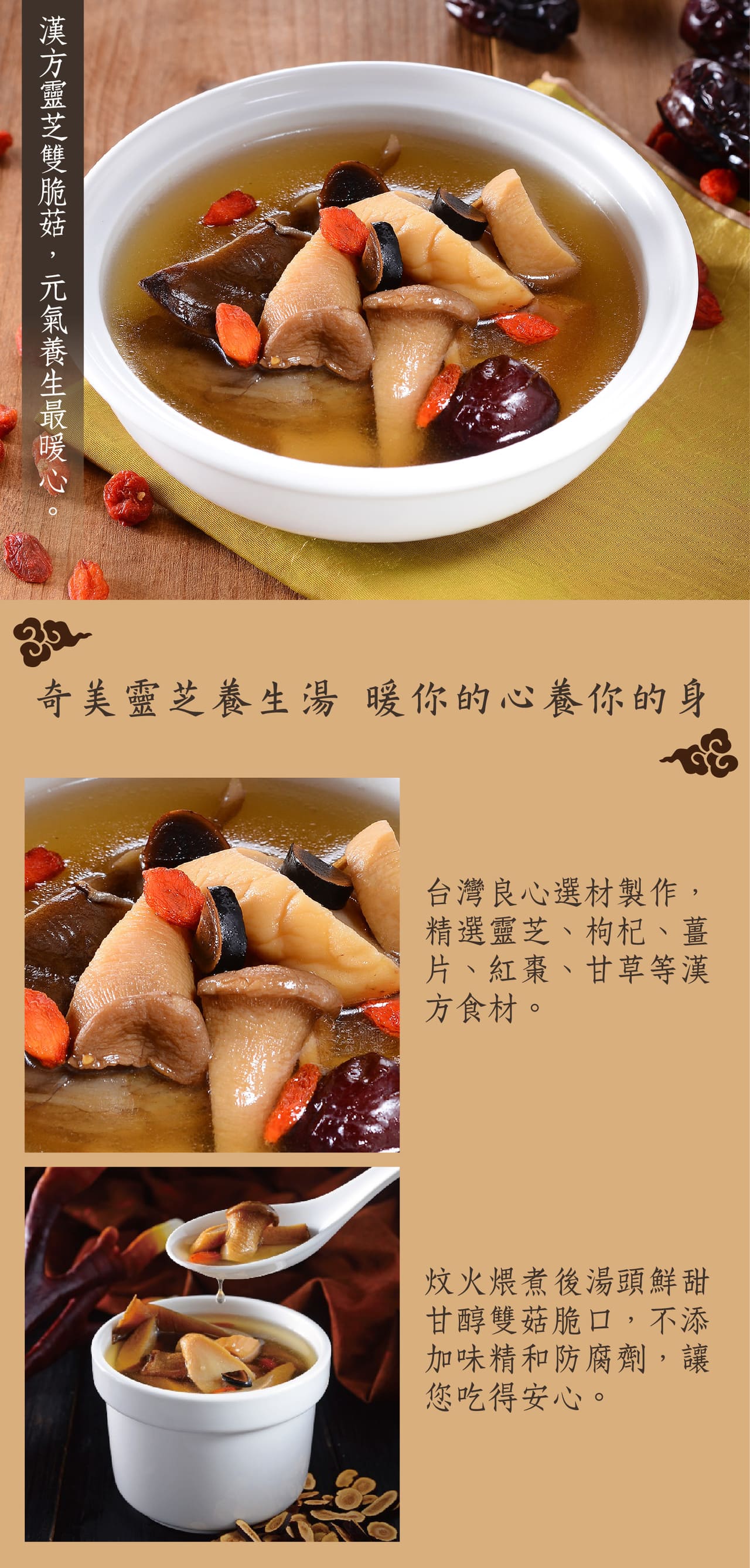 奇美靈芝養生湯 全素 Ainonix艾洛怩思